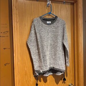 Neon Buddha, women’s sweater, black/white
Size S “runs big”